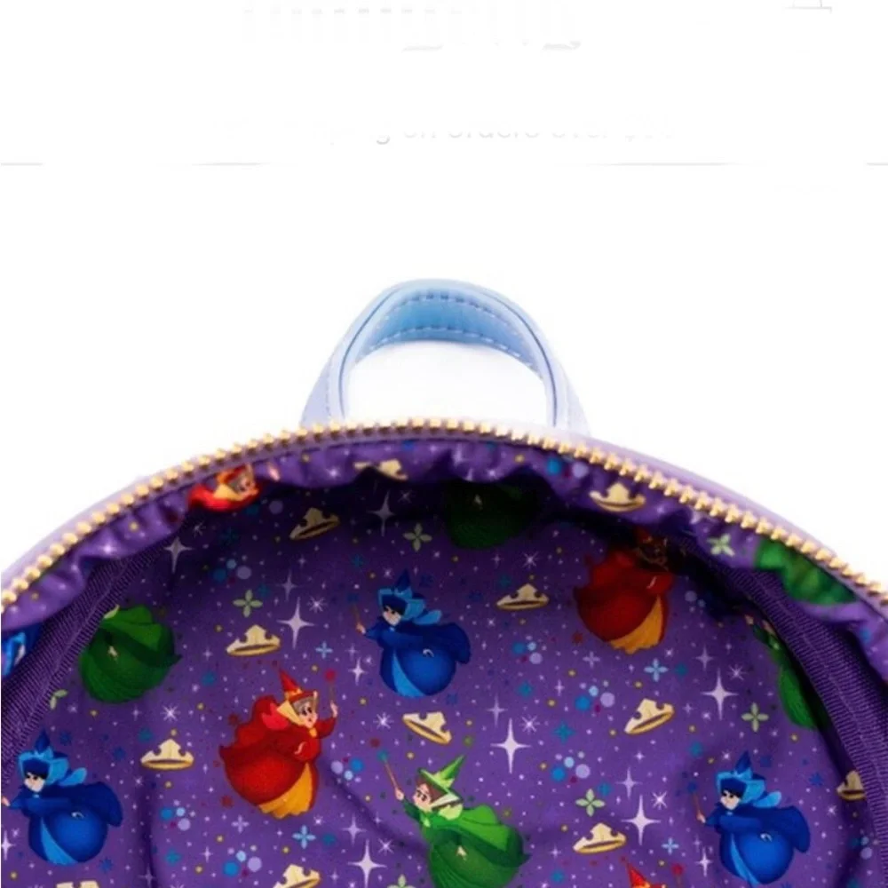 NWT Loungefly Disney Sleeping Beauty castle mini backpack - Picture 5 of 5